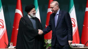 Lire la suite à propos de l’article Les tensions au Moyen-Orient au cœur d’une rencontre entre les présidents turc et iranien